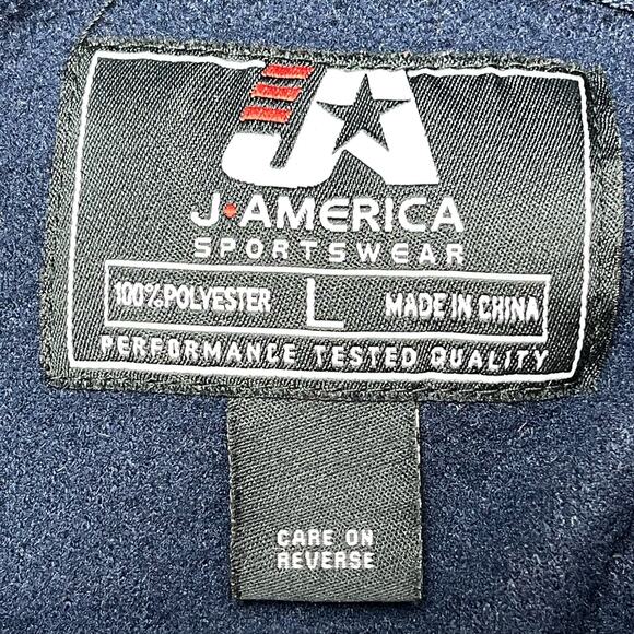 J.America Mens Hooded Sweater Size Large - Picture 3 of 9